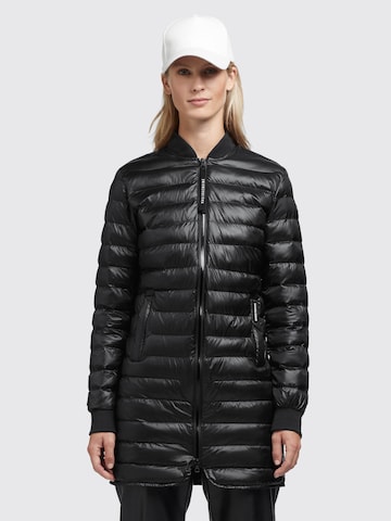 khujo Winter Jacket 'Greta' in Black: front