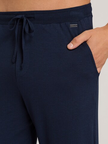 Regular Pantalon de sport Hanro en bleu