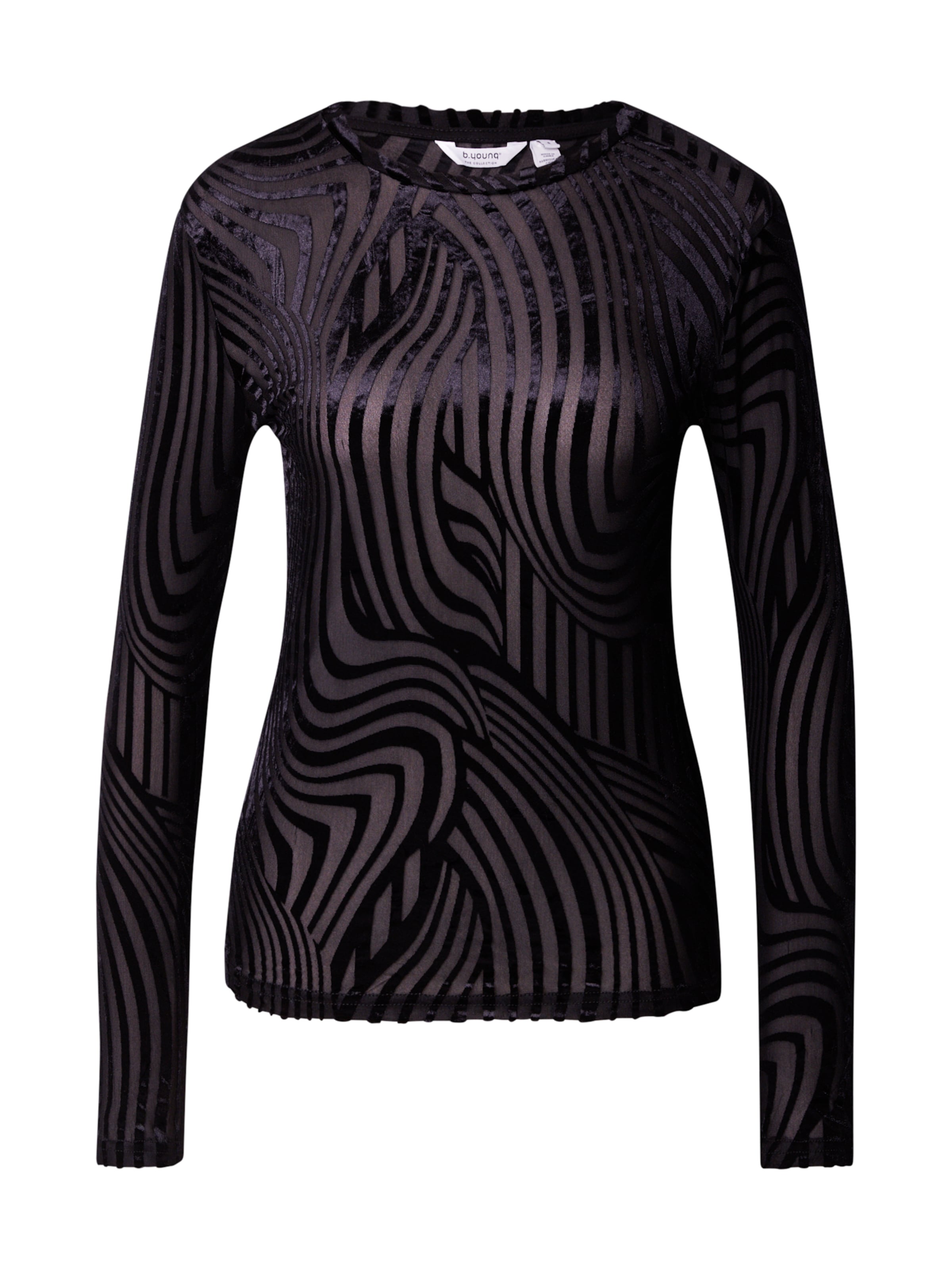 b.young Shirt 'BY SHIRLEY' in Black: front