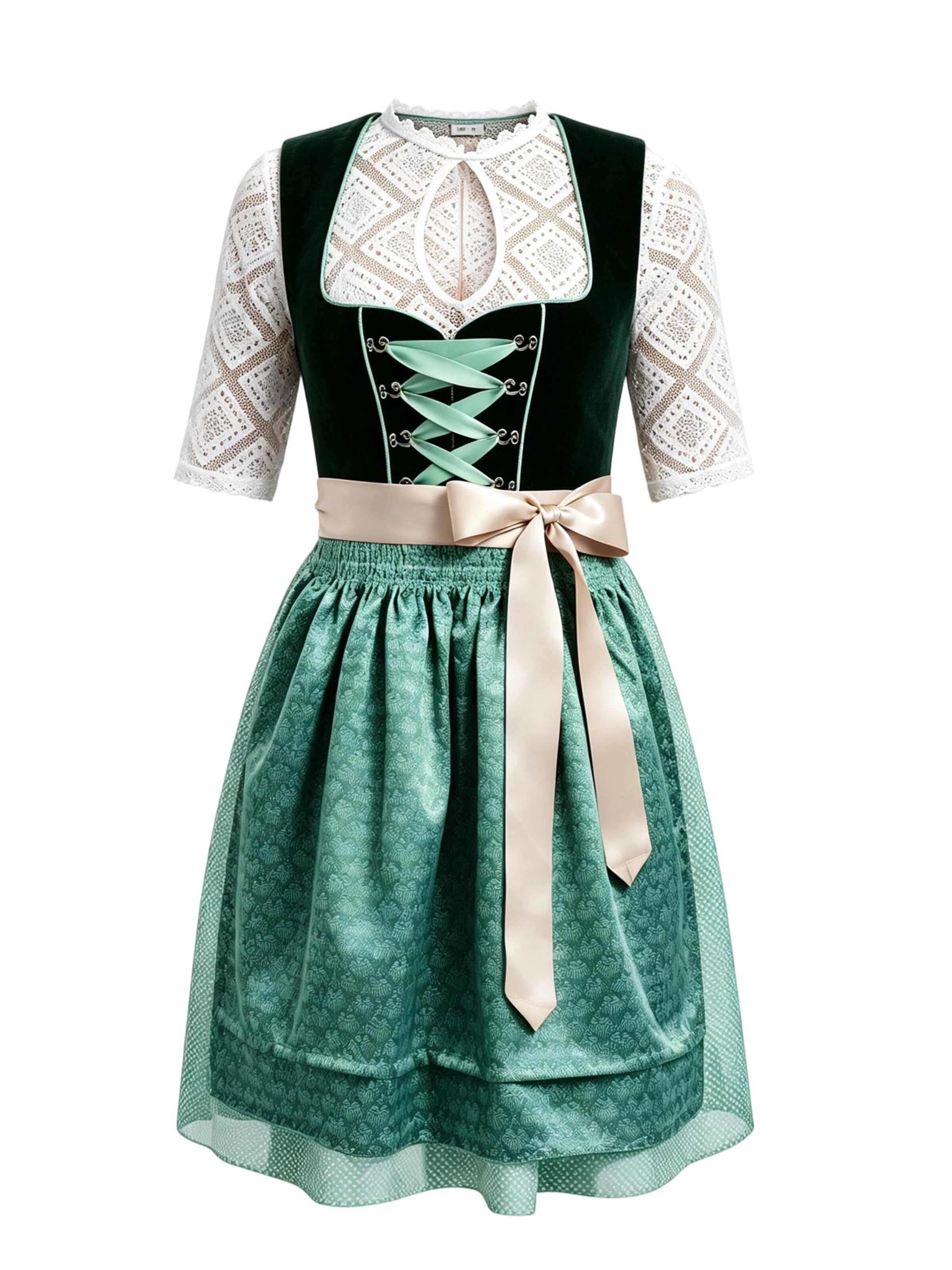 MODIURBAN Dirndl‌‌‌‌‌‌‌‌ in 34 in grün, Produktansicht