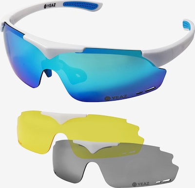 YEAZ Sportske sunčane naočale 'Sunup' u plava / siva / bijela, Pregled proizvoda