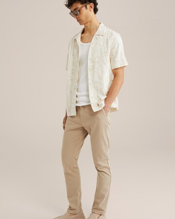 Slimfit Pantaloni chino di WE Fashion in beige