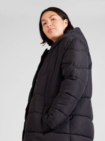 Noisy May Curve Winter Coat 'DALCON' in Black