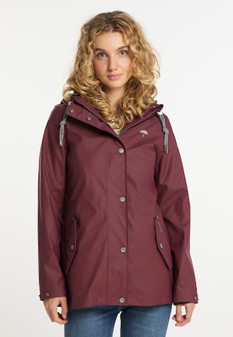 Schmuddelwedda Weatherproof jacket in Red: front