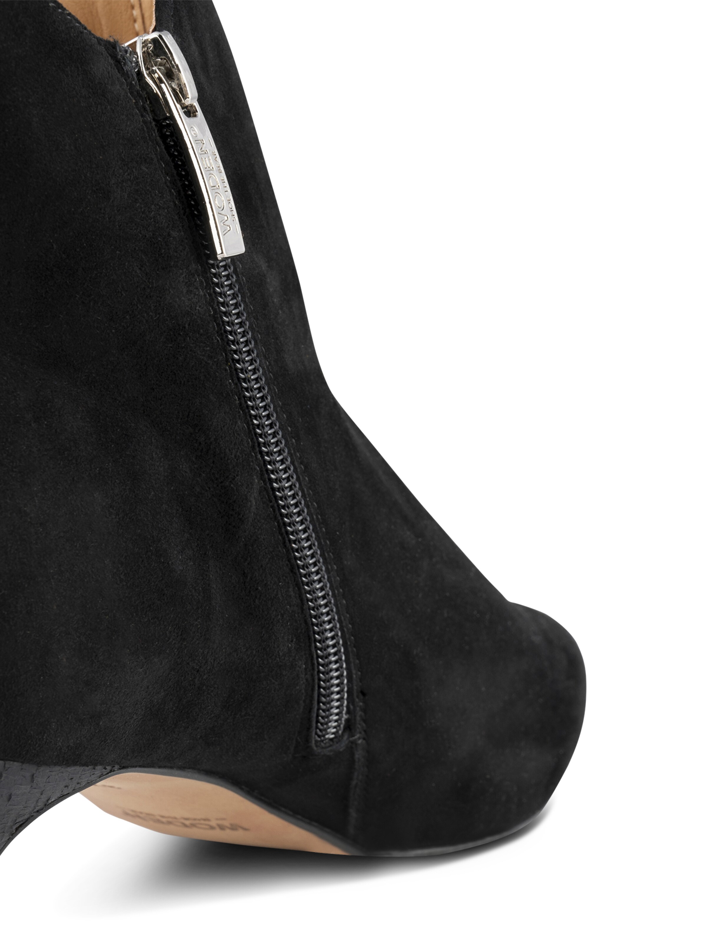 WODEN Ankelstøvler 'Saga' i sort