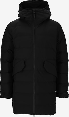 SOS Winter Coat 'Vars' in Black: front