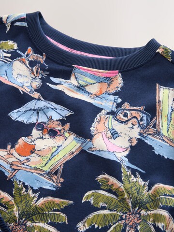 Next Korte pyjama in Blauw