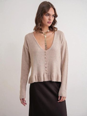 MixRay Pullover 'Pullover'‌‌‌‌ in Beige