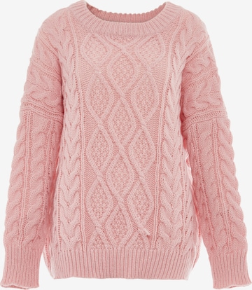 Pull-over MYMO en rose : devant