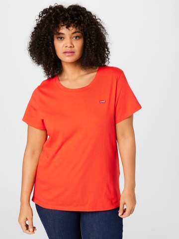 Levi's® Plus Shirt in Rood: voorkant