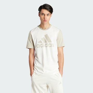 ADIDAS SPORTSWEAR Performance shirt 'Essentials' in White: front
