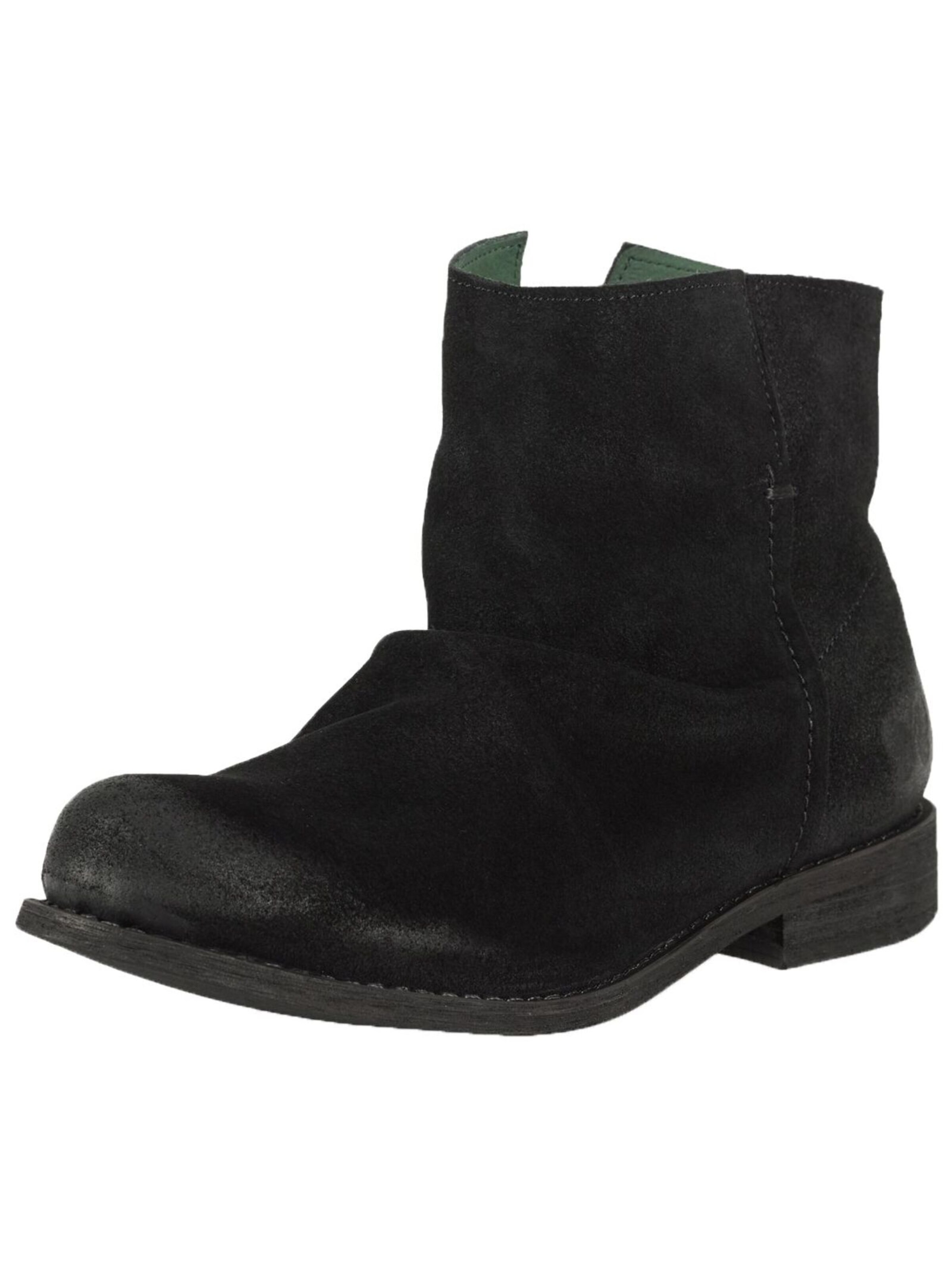 Felmini Wide Fit Booties 'Oderg W104' in Black: front