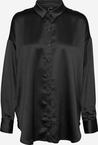 VERO MODA Blouse 'MERLE' in Zwart: voorkant