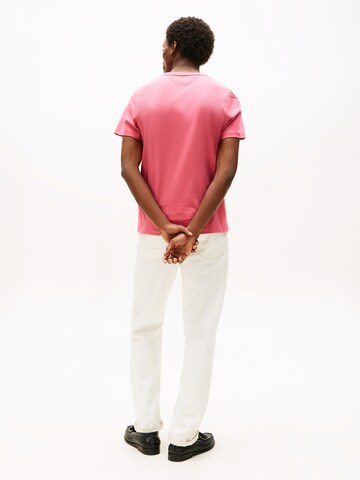 TOMMY HILFIGER Regular fit Тениска в розово: отзад