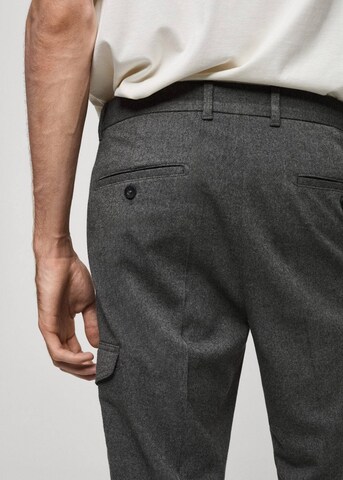 MANGO MAN Regular Hose 'Olivier' in Grau