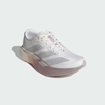 Chaussure de course 'Adizero EVO' ADIDAS PERFORMANCE en blanc