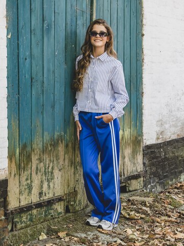 Looxs Revolution Wide Leg Hose in Blau