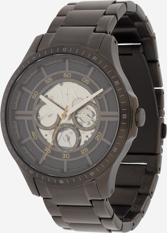 ARMANI EXCHANGE Analoog horloge 'Hampton' in Zwart: voorkant