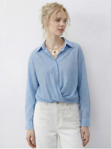 Bianco Lucci Hemden in Blau