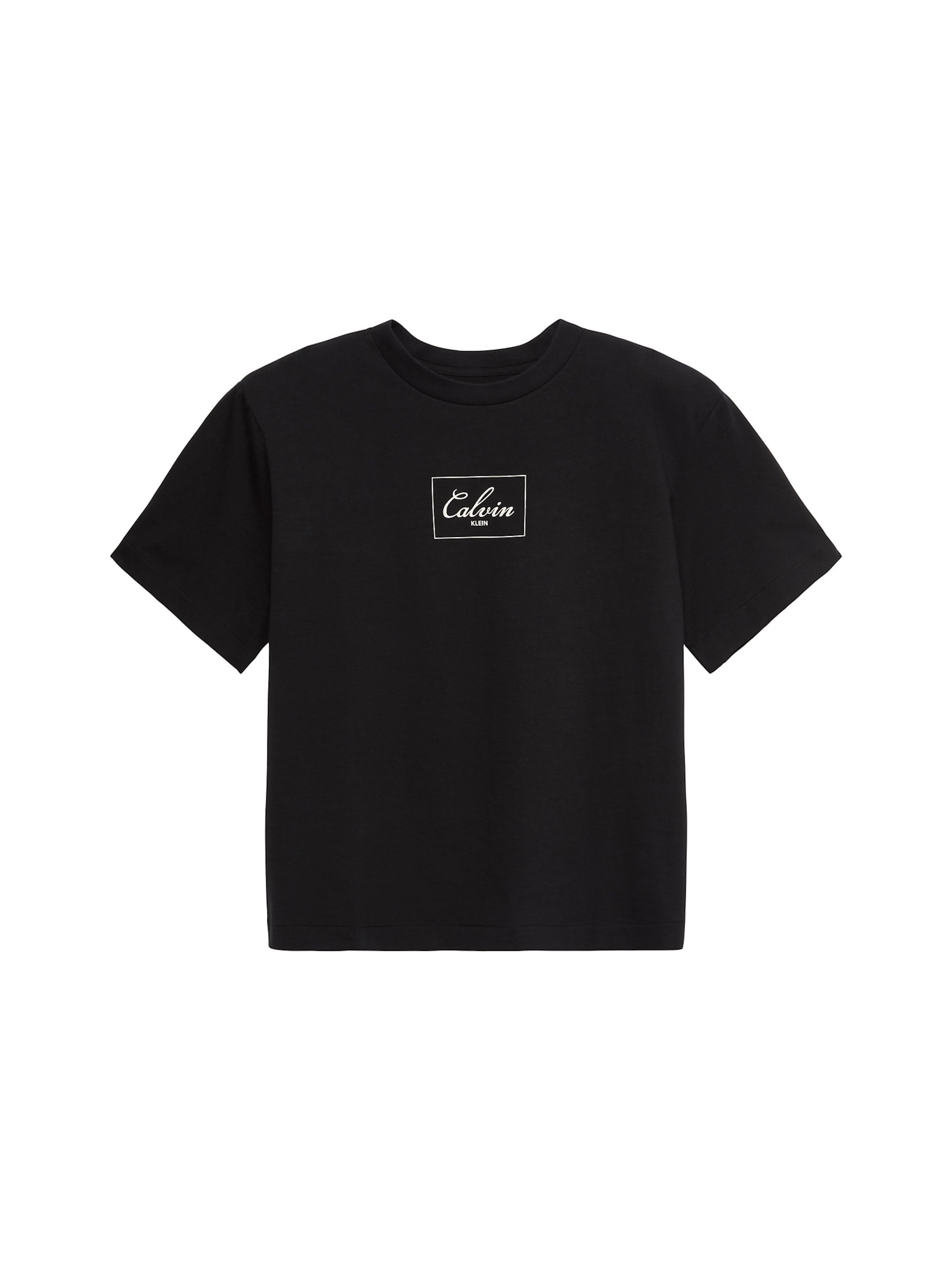 Calvin Klein Jeans Shirt in XXS/kort in de kleur Zwart / Wit, Productweergave
