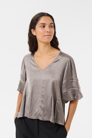 KAREN BY SIMONSEN Bluse 'Amelia' i beige: forside