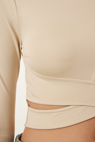 T-shirt Happiness İstanbul en beige