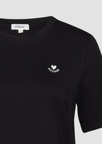 s.Oliver Tričko – černá