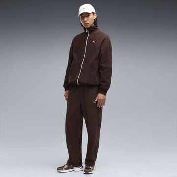 PUMA Regular Sportbroek in Bruin