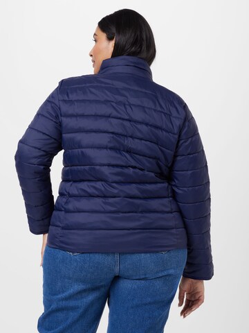 ONLY Carmakoma Between-Season Jacket 'TAHOE' in Blue