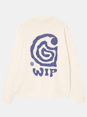 Carhartt WIP Sweatshirt ' Helix Sweater ' in Beige: Vorderseite
