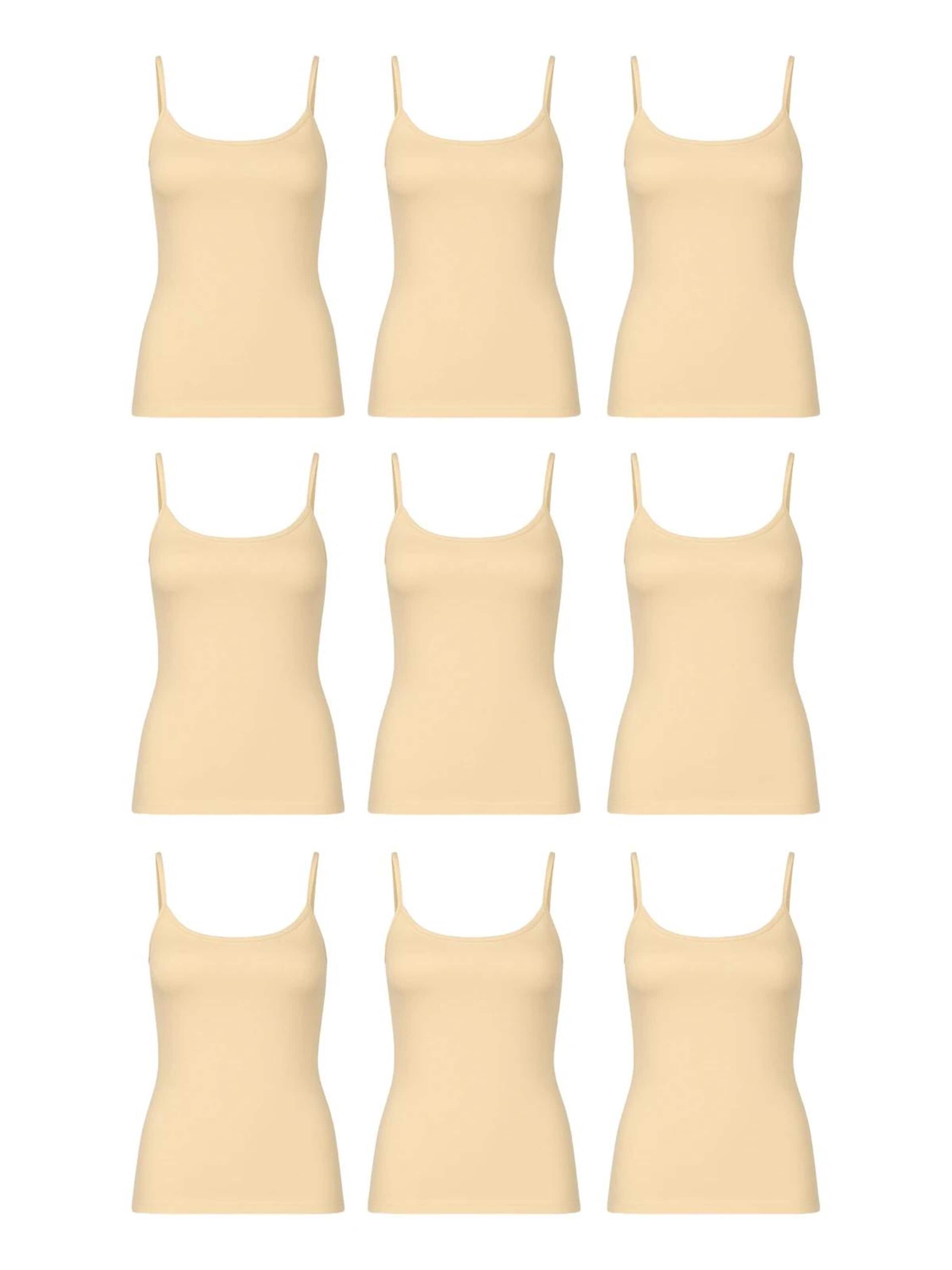 Maillot de corps Erdem en beige : devant