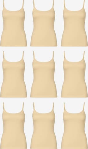 Maillot de corps Erdem en beige : devant