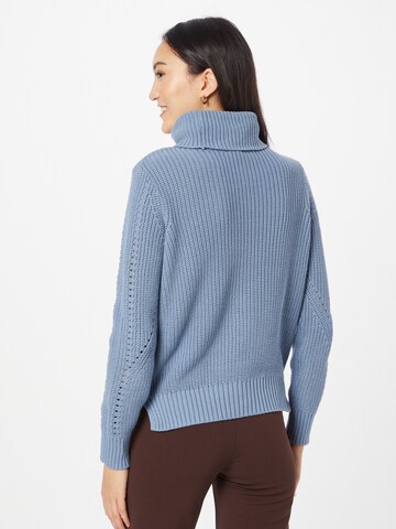 TAIFUN Pullover (GOTS) in Blau