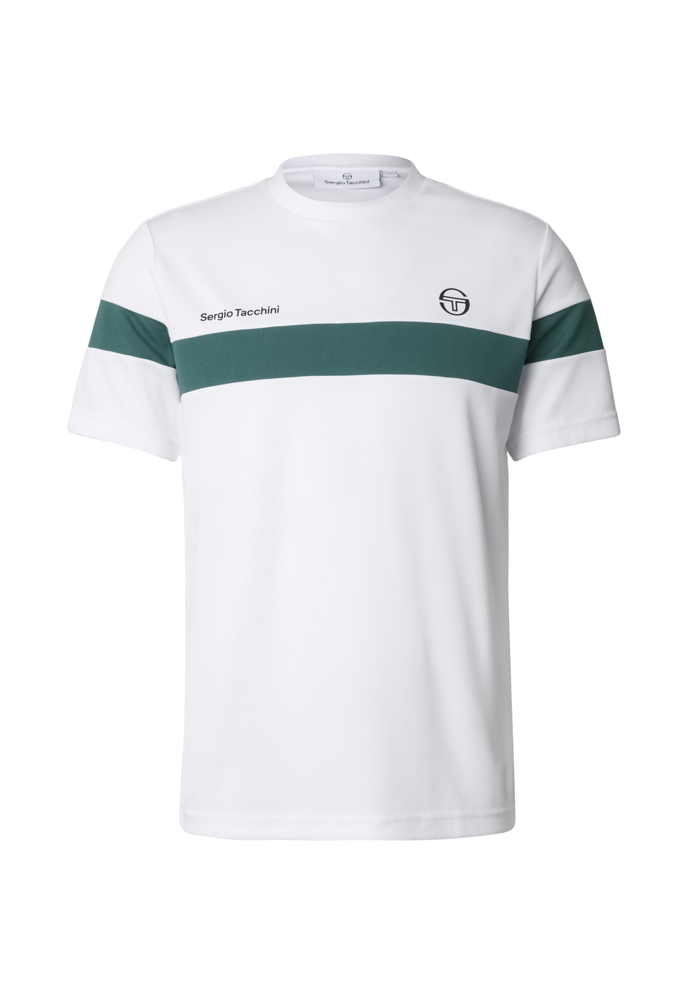Sergio Tacchini Shirt 'Leone' in Wit: voorkant