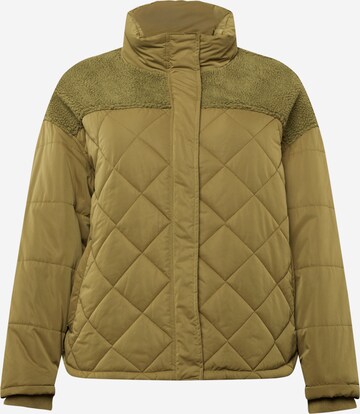 Urban Classics Between-Season Jacket in Green: front