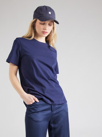 PIECES Shirt 'RIA' in Blue: front