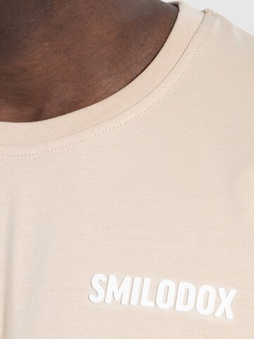 Smilodox T-Shirt ' Lennard ' in Beige