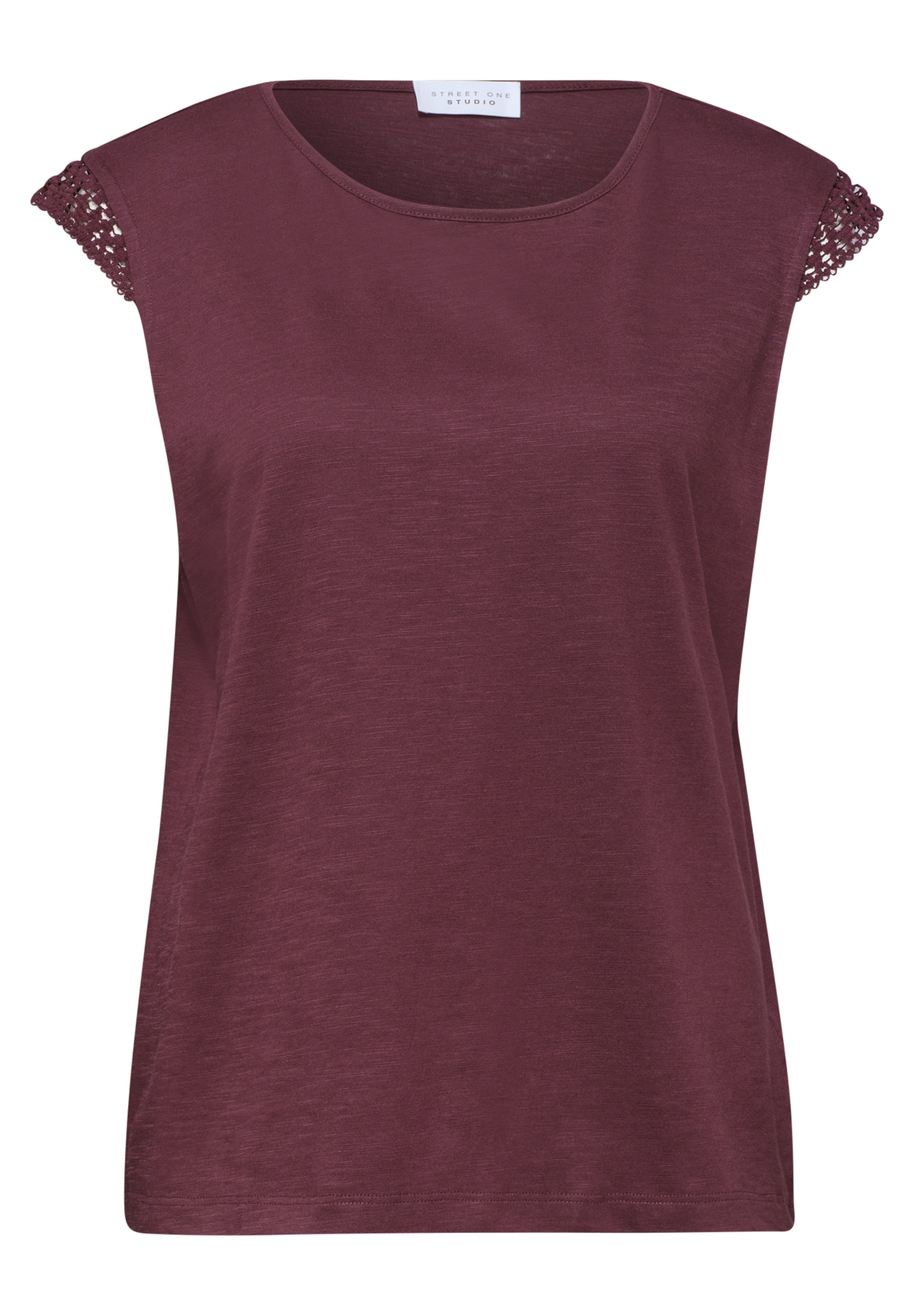 Street One Studio Shirt in Lila: Vorderseite