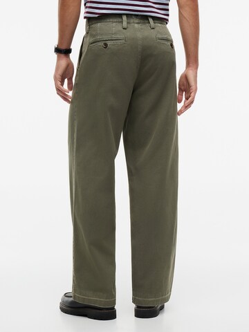 Tommy Jeans Flared Chino 'Theo' in Groen