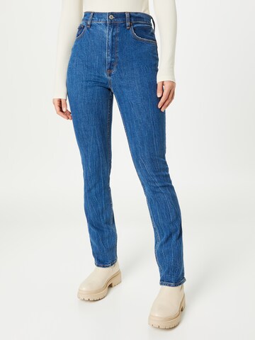 Abercrombie & Fitch Regular Jeans 'MARBELED' in Blue: front