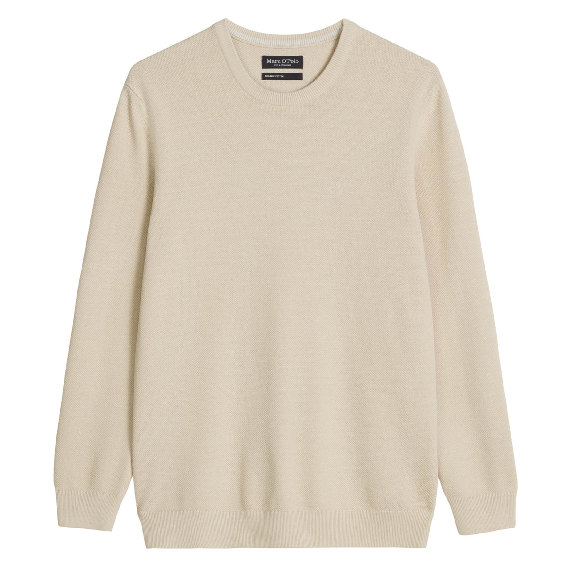 Pull-over Marc O'Polo en beige : devant