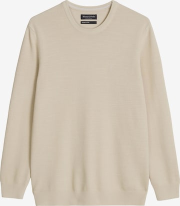 Pull-over Marc O'Polo en beige : devant