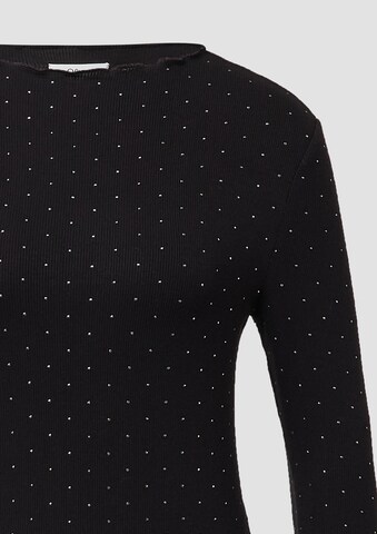 s.Oliver Shirt in Schwarz