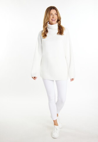 balta usha WHITE LABEL Megztinis 'Teylon'