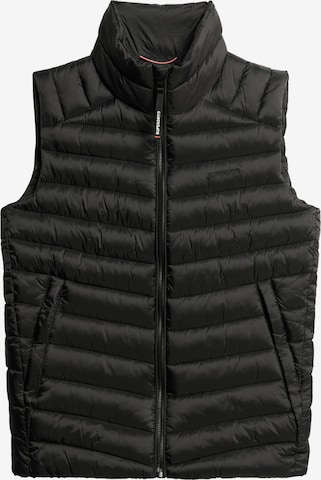 Gilet 'Fuji' Superdry en noir : devant