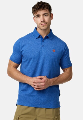 INDICODE JEANS Shirt 'Torrance' in Blauw: voorkant