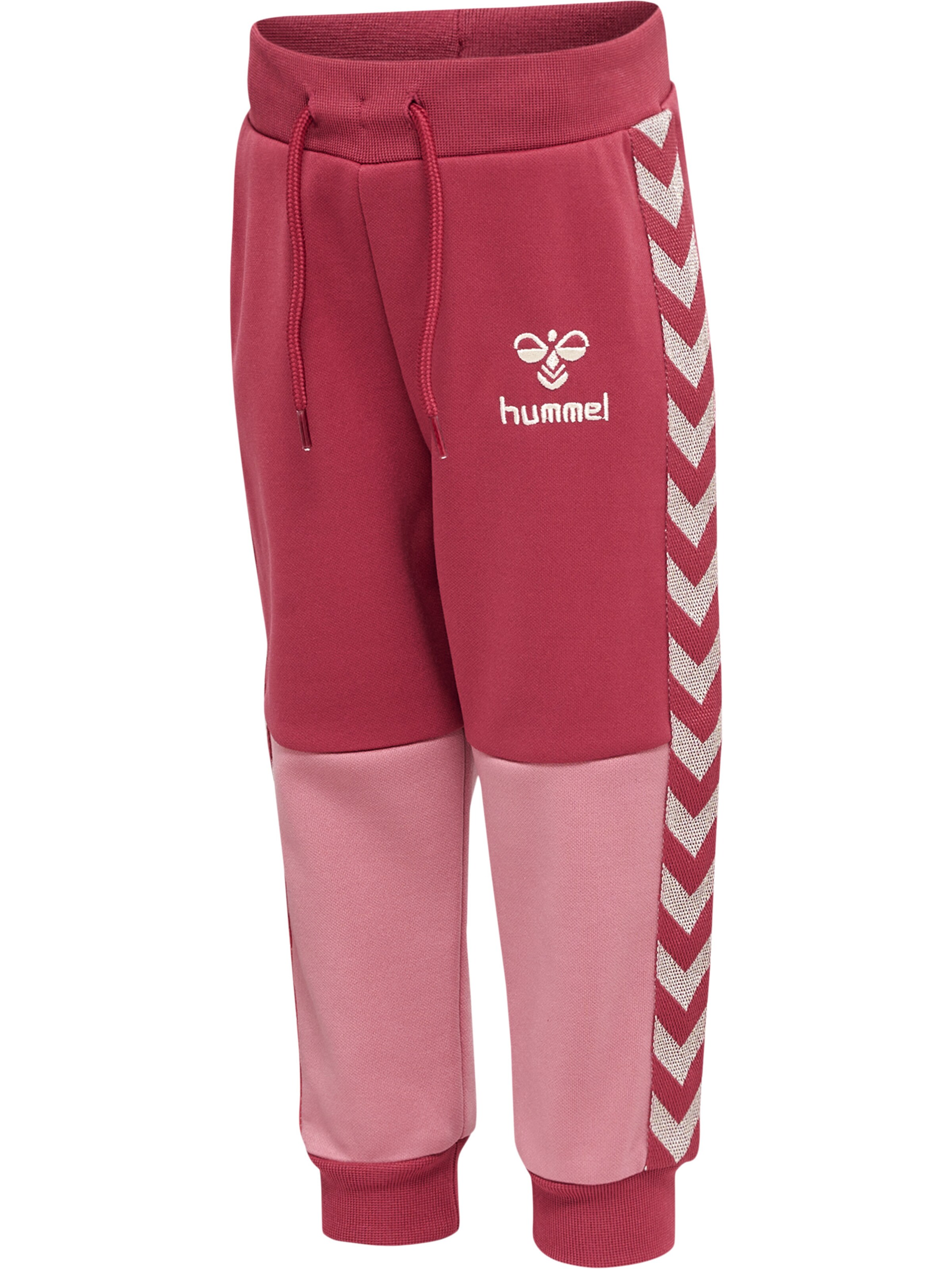 Hummel Tapered Sportsbukser 'Olek' i rød