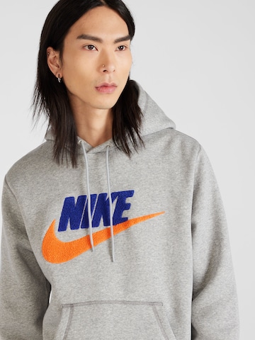 Nike SportswearSweater majica 'CLUB' - siva boja