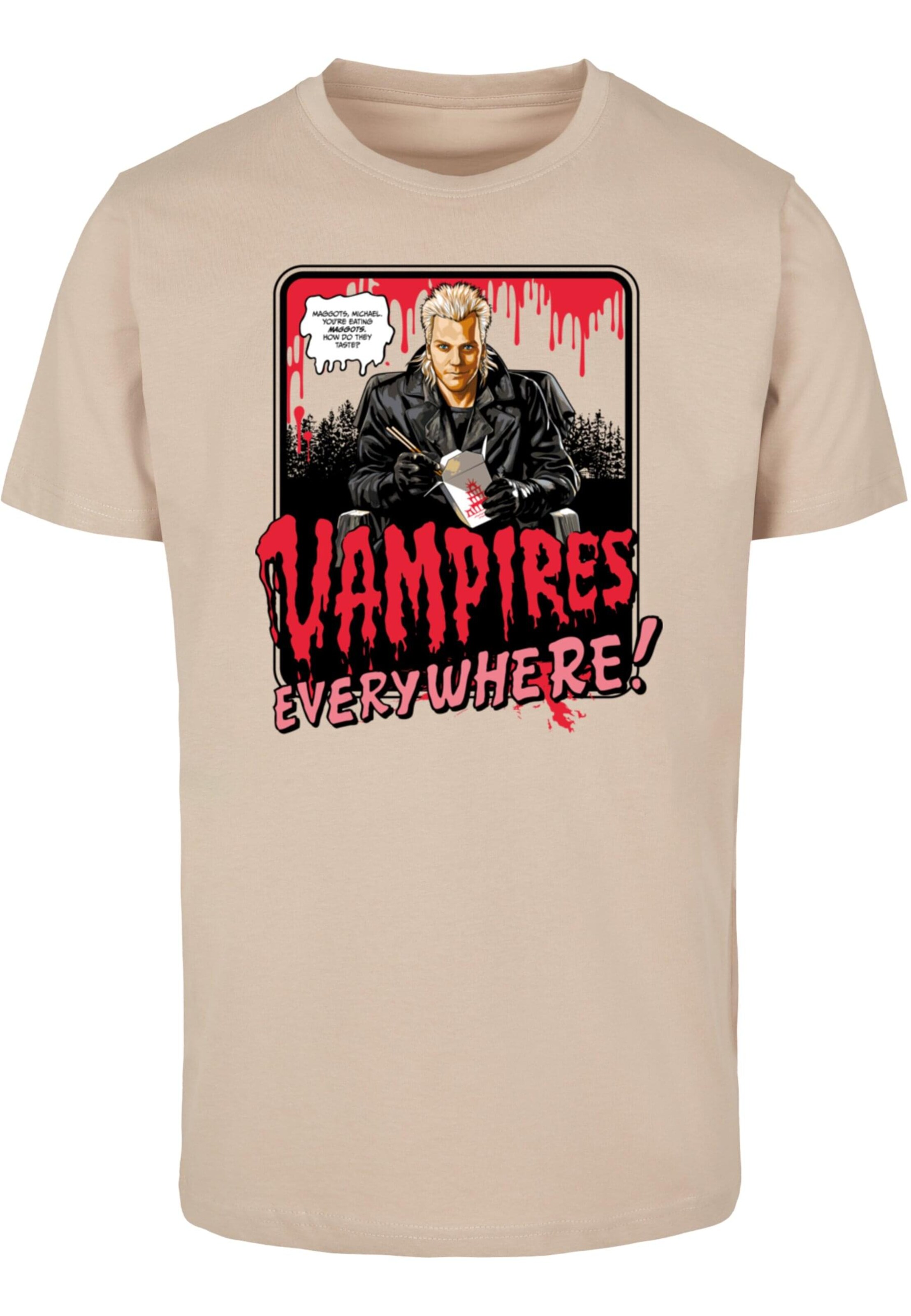 Maglietta 'The Lost Boys - Vampires' di ABSOLUTE CULT in beige: frontale