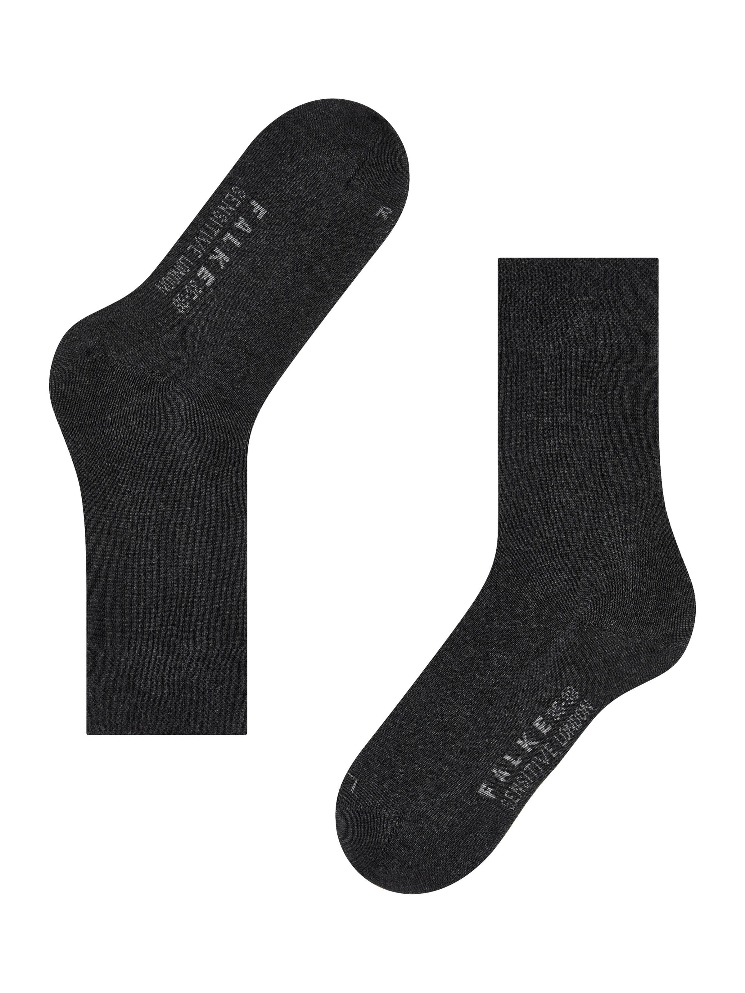 FALKE Socken 'Sensitive London'‌‌‌‌‌‌ in Grau